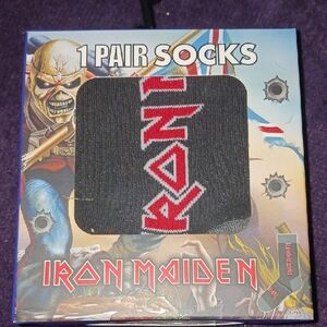 IRON MAIDEN SOCKS IN GIFT BOX